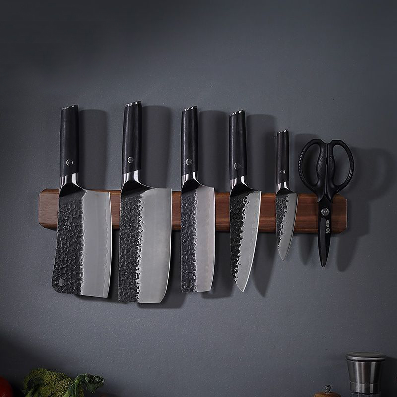 Magnetic Knife Strip - Брендовый магнитный держатель для ножей из