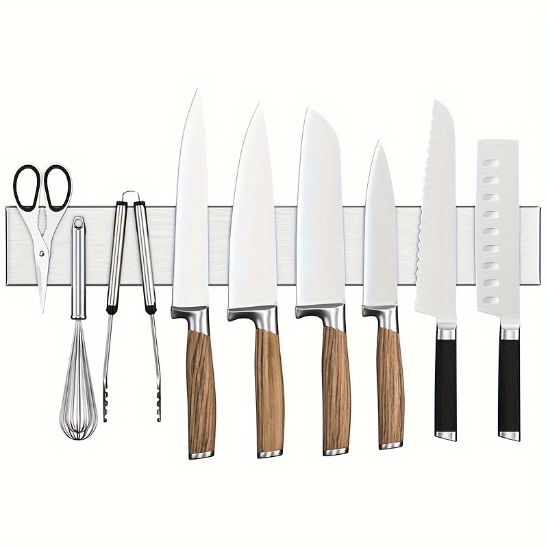 Magnetic Knife Strip - Магнитный держатель ножа из нержавеющей стали