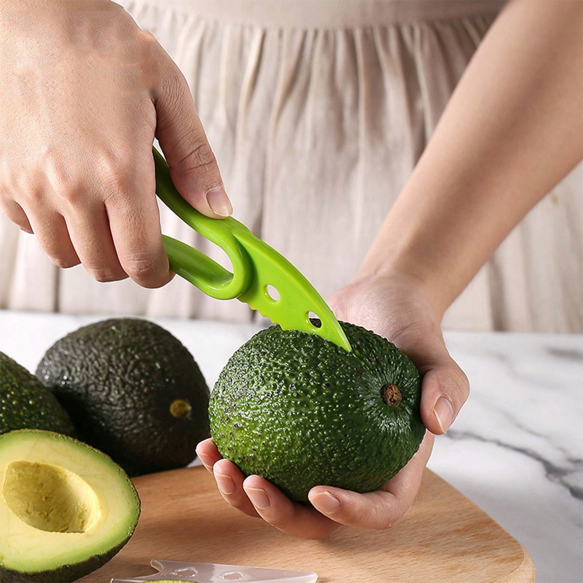1 шт. Овощечистка для авокадо, – обзор и цена Avocado Slicer Tool