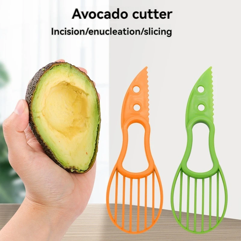 3 в 1 нарезка для авокадо, сер – обзор и цена Avocado Slicer Tool