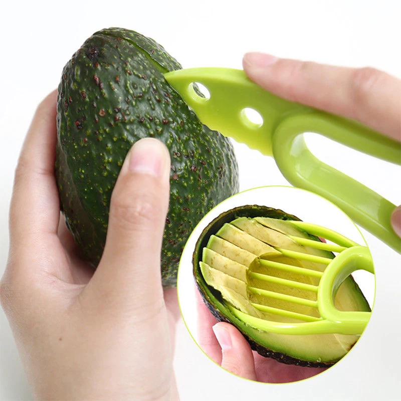 3 в 1: нож для нарезки авокадо – обзор и цена Avocado Slicer Tool