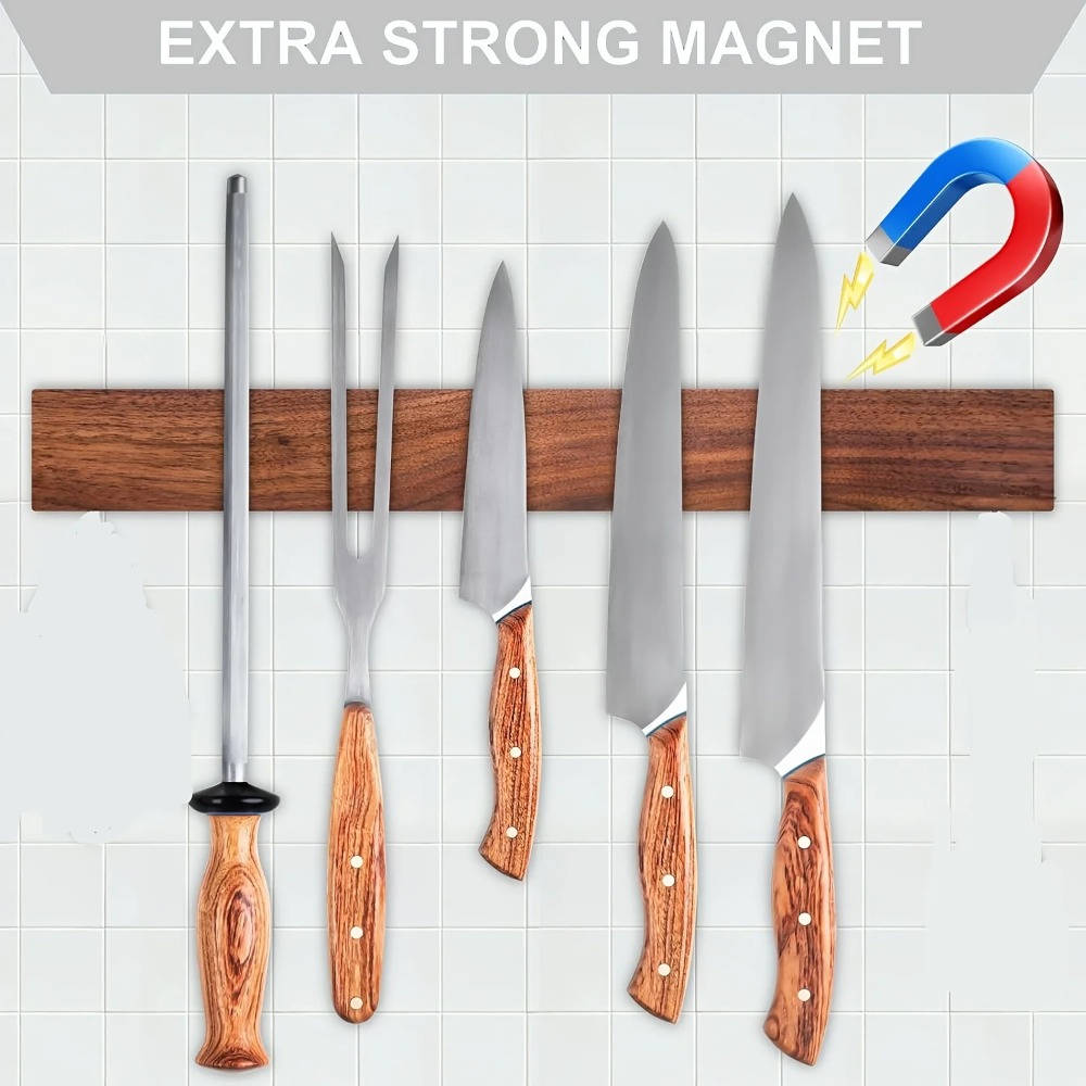 Держатель для ножей из орехово – обзор и цена Magnetic Knife Strip
