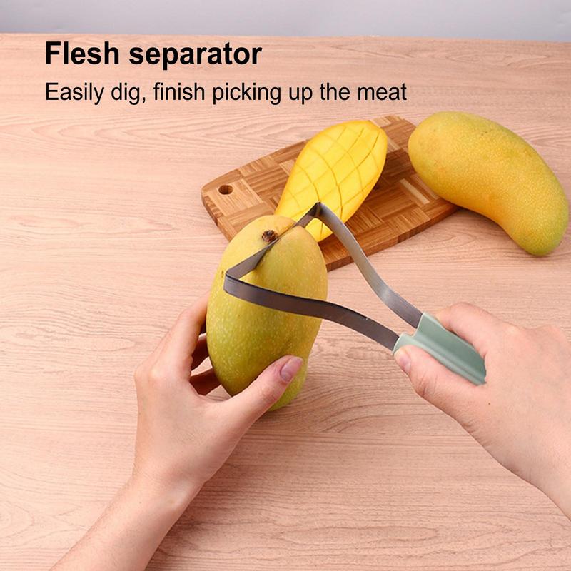 3в1 нож для очистки манго, сеп – обзор и цена Avocado Slicer Tool