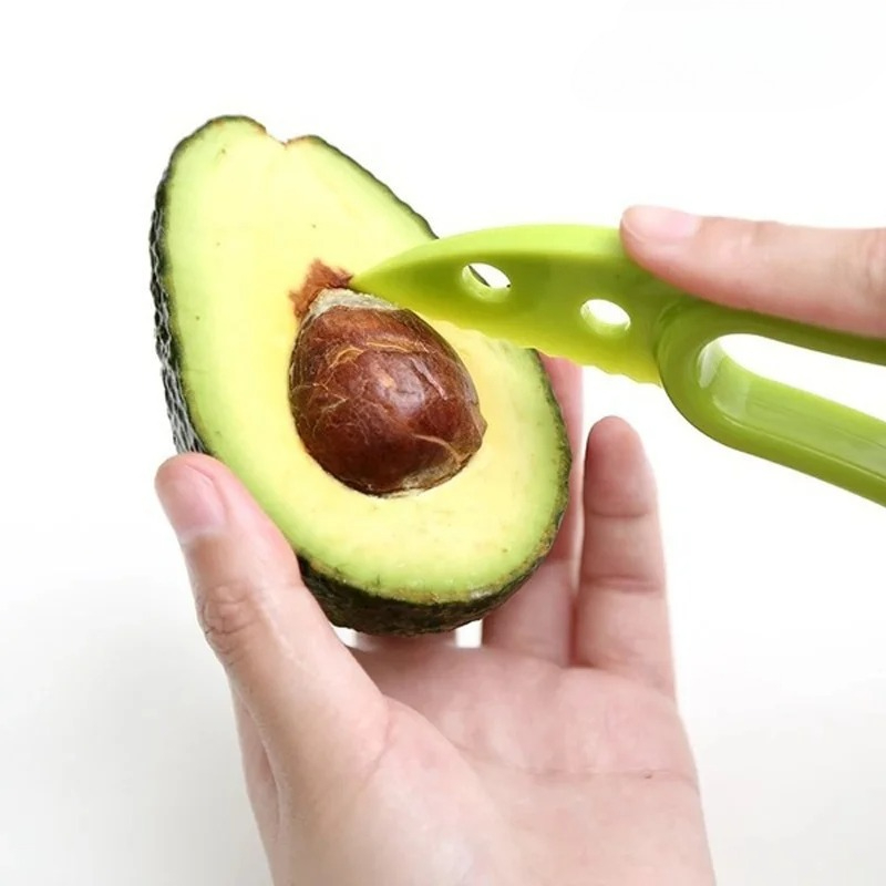 1 шт. 3-в-1 зеленый нож для на – обзор и цена Avocado Slicer Tool