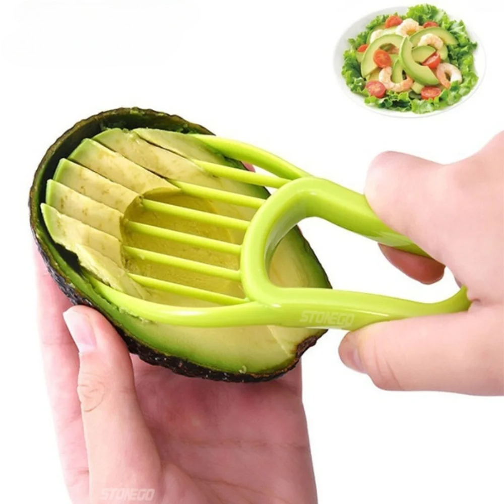 1 шт. 3-в-1 зеленый нож для на – обзор и цена Avocado Slicer Tool