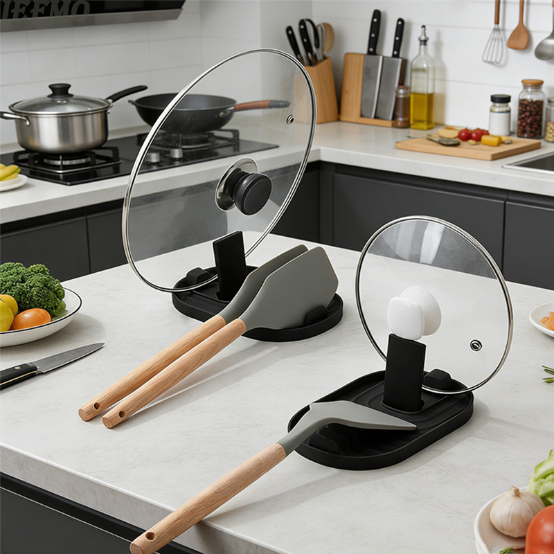 Складной держатель для крышки  – обзор и цена Kitchen Gadgets Rack Storage