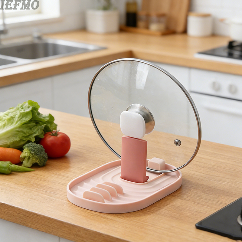 Складной держатель для крышки  – обзор и цена Kitchen Gadgets Rack Storage