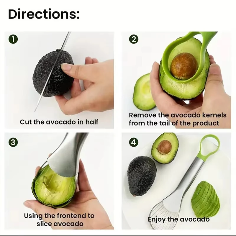 Слайсер для авокадо из нержаве – обзор и цена Avocado Slicer Tool